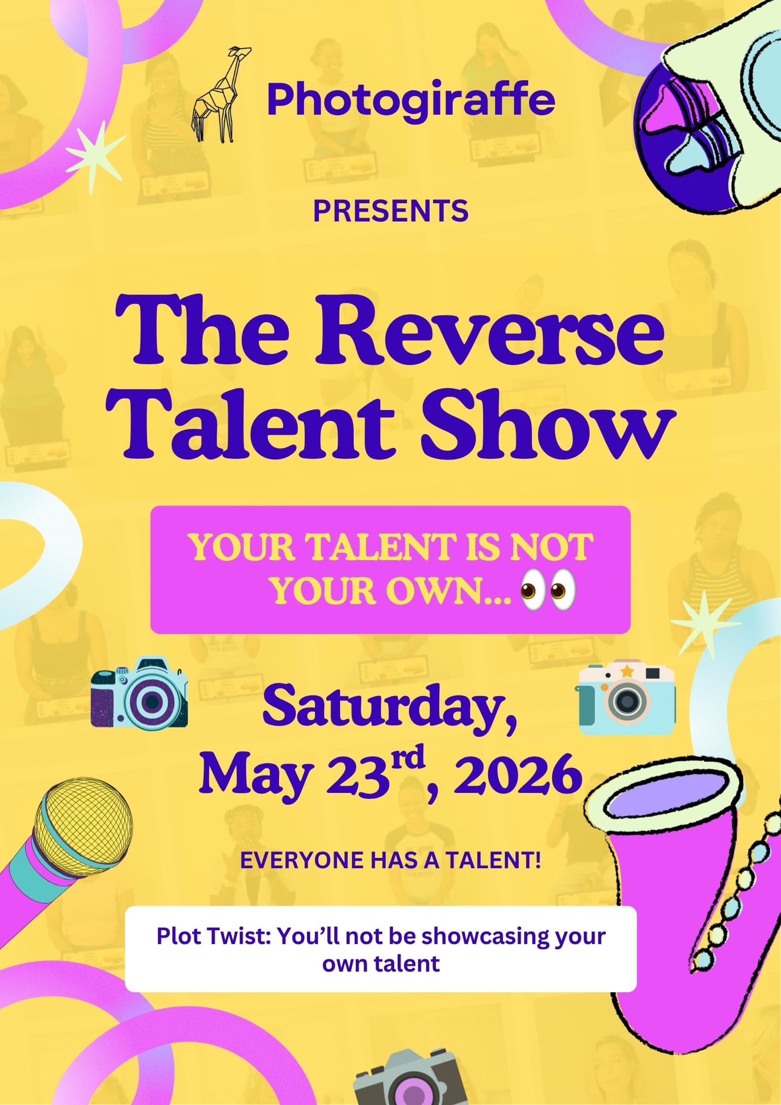 Reverse Talent Show